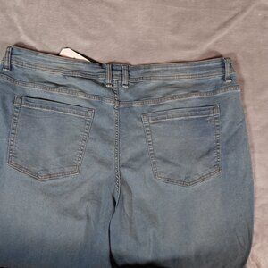 The Perfect Jean NYC Thick Thicc Denim Jeans Mens 44x28 Stretch New With Flaws!
